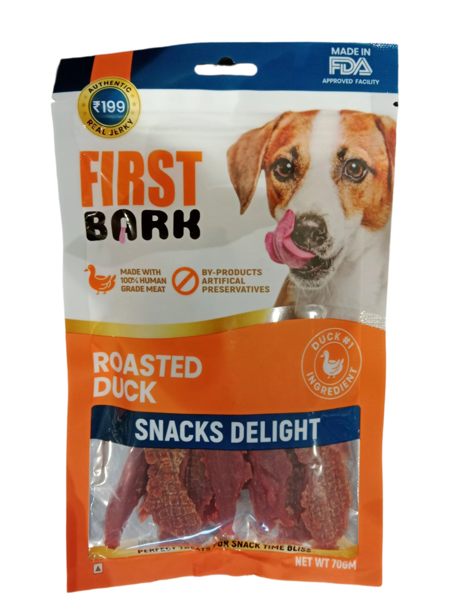 First Bark Roasted Duck 70 gm