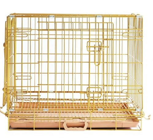 Smarty Pet Premium Metallic Dog Cage 18 Inch