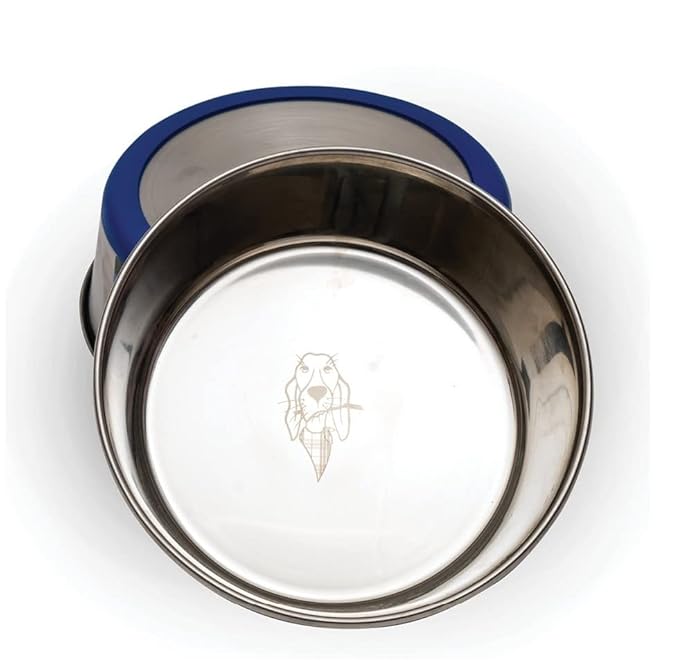 Durapet Bowl with Silicone Bonding for Dogs and Cats