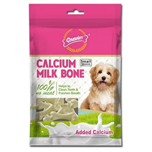 Gnawlers Calcium Milk Dog Bone Small