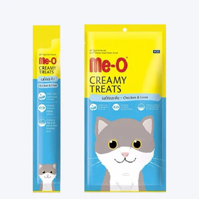 Meo Creamy Treat Chicken & Liver ( Pack of 12)